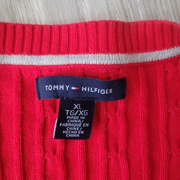 Tommy Hilfiger V-Neck Sweater - Picture 3 of 3